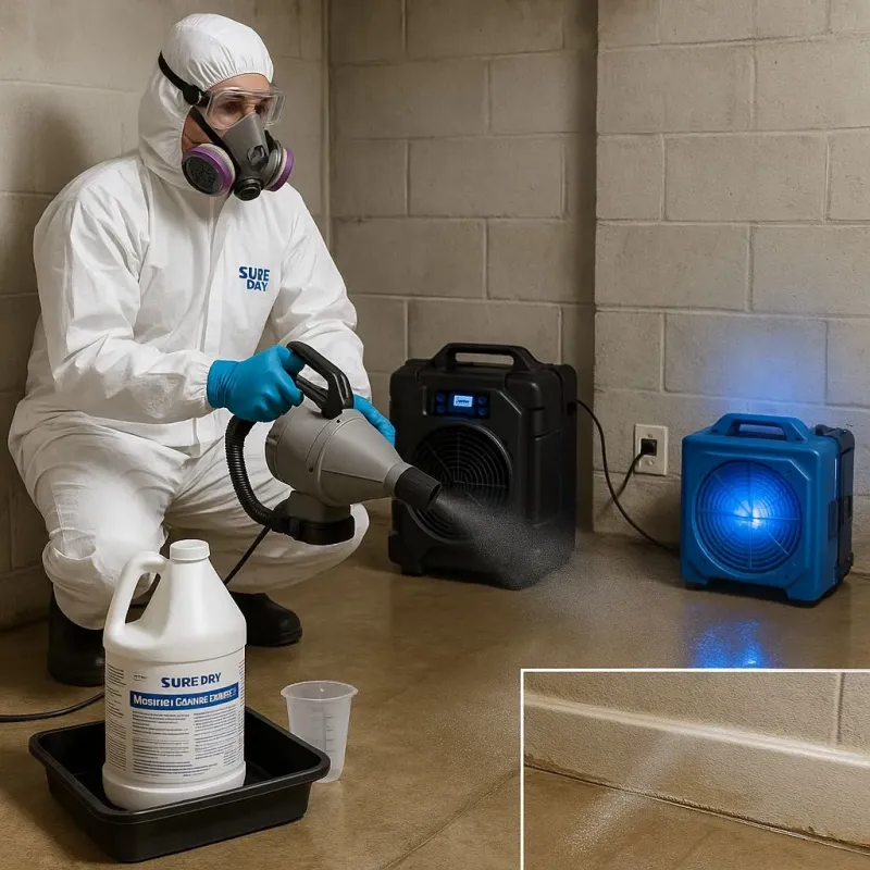 Sanitization and Odor Removal process in Grapevine, TX