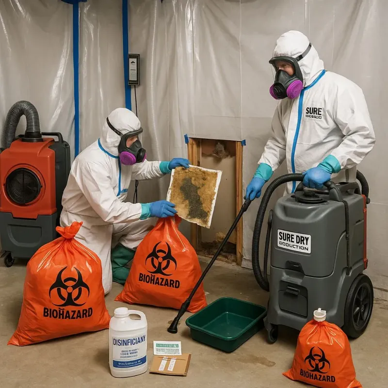 Contaminated Water Handling Protocols process in Grapevine, TX