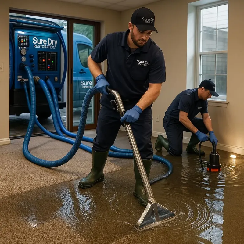 Water Extraction and Removal process in Grapevine, TX